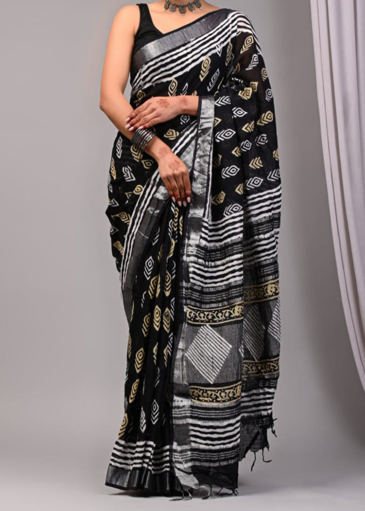 Kanak Linen Saree