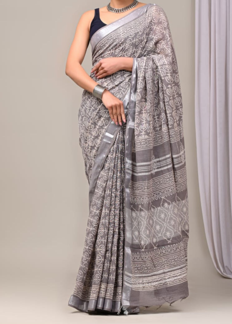 Meethi Linen Saree