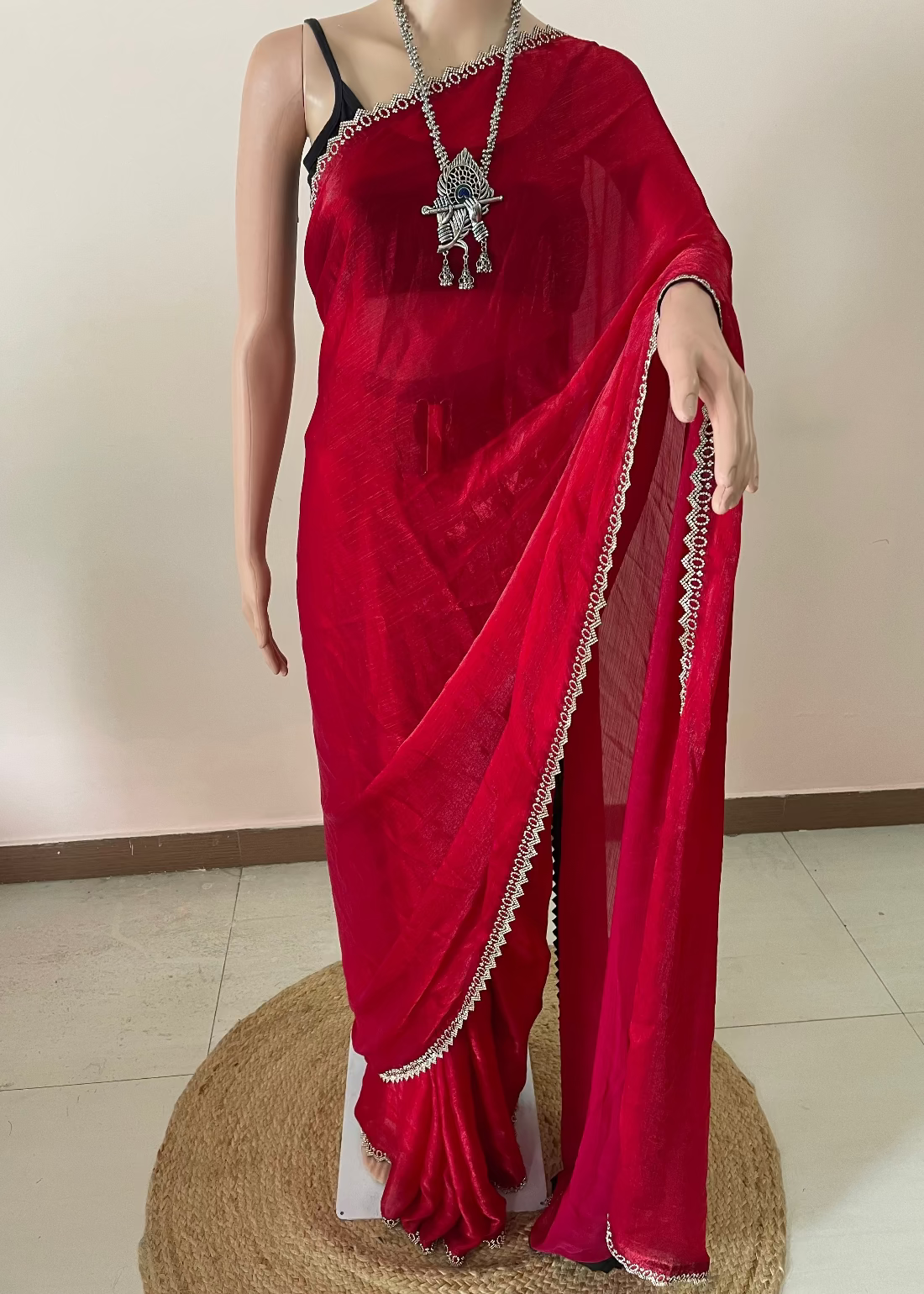 Star Tissue Svarovski Saree