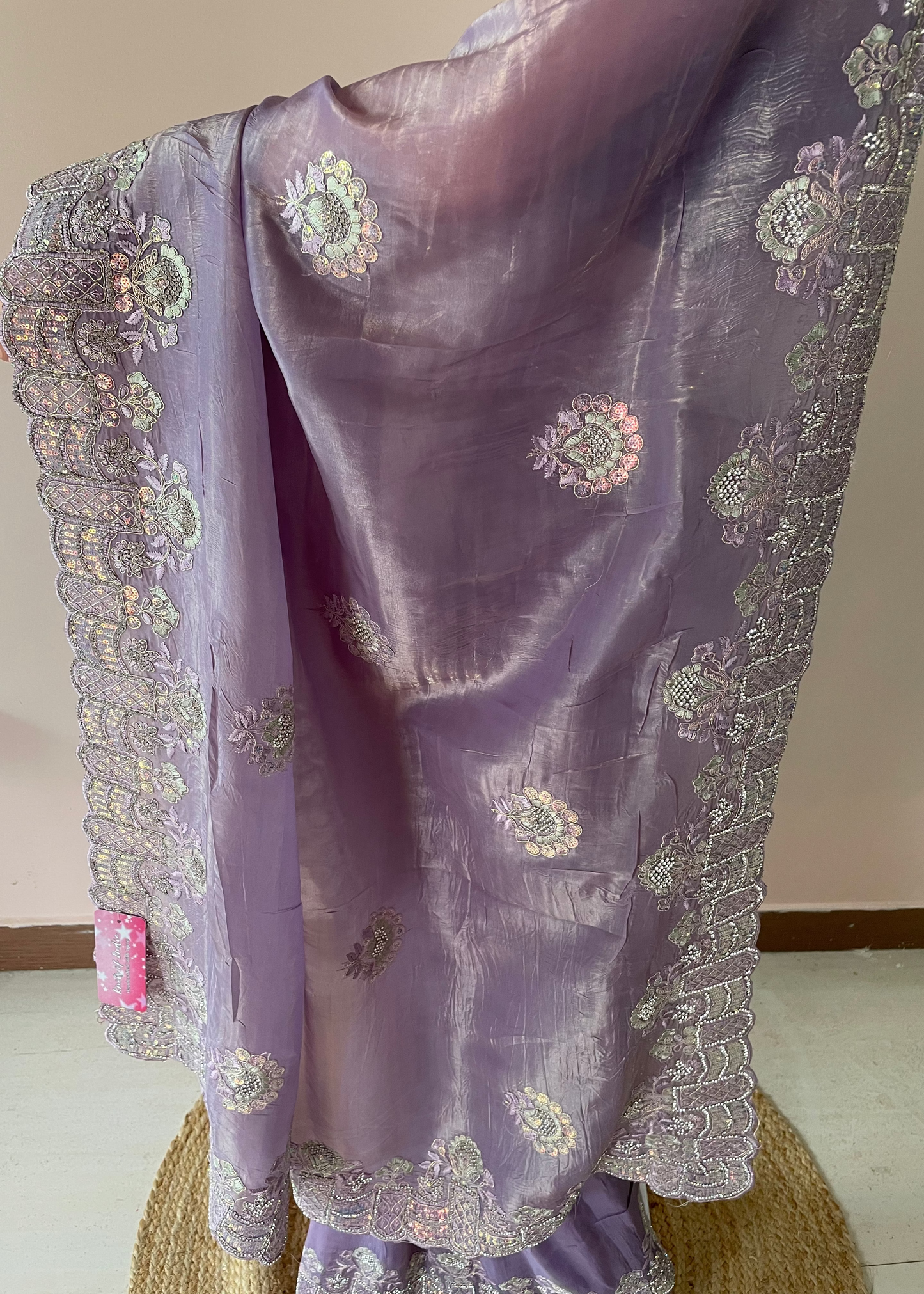 Golden Hour Heavy Work Saree