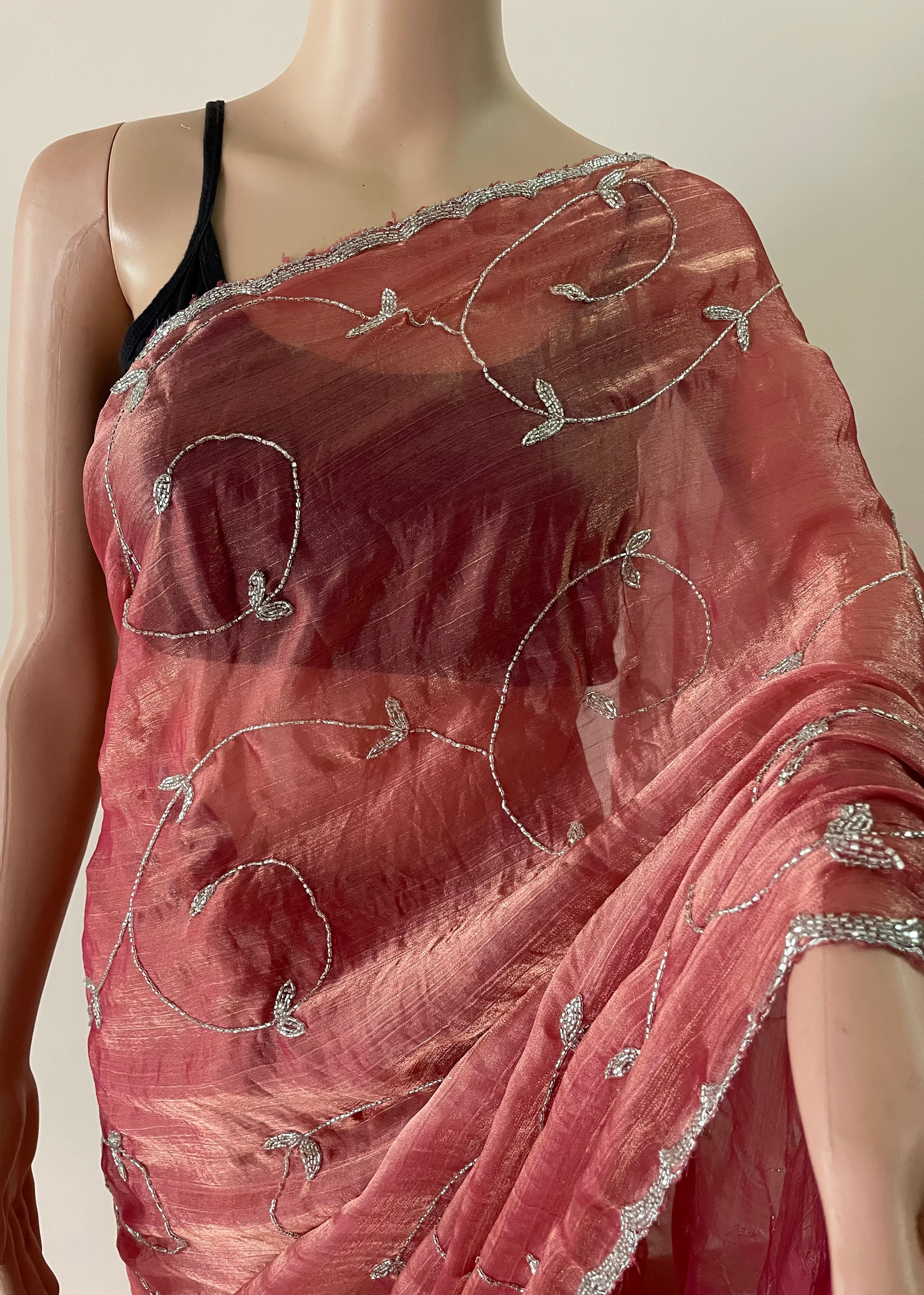 Floral Festive Glow Saree