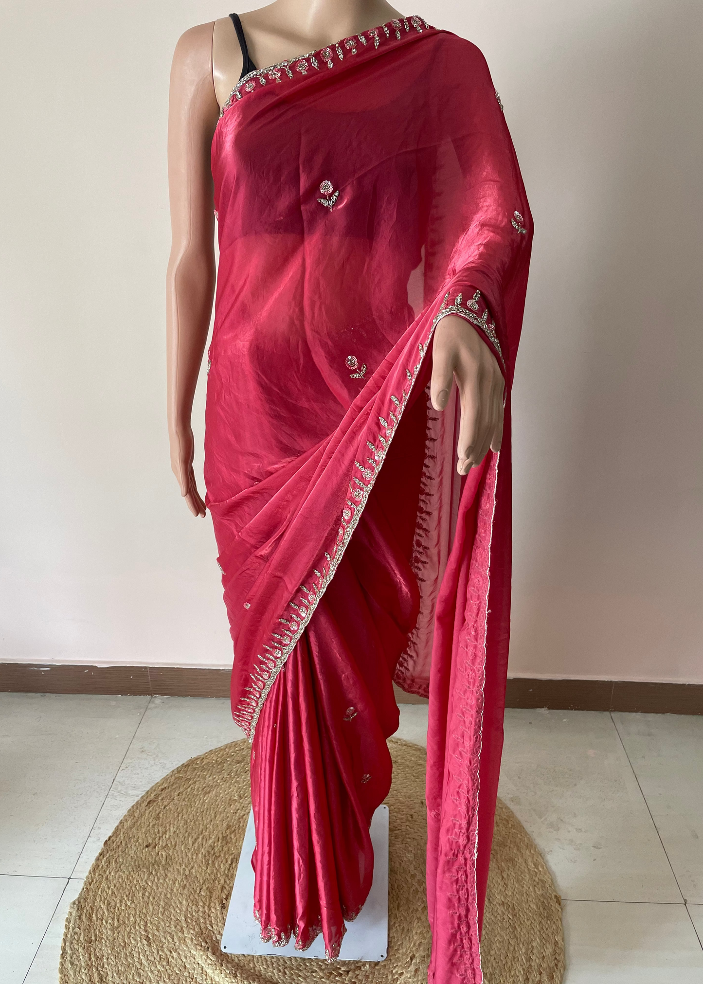 Diamond Dust Party Wear Saree