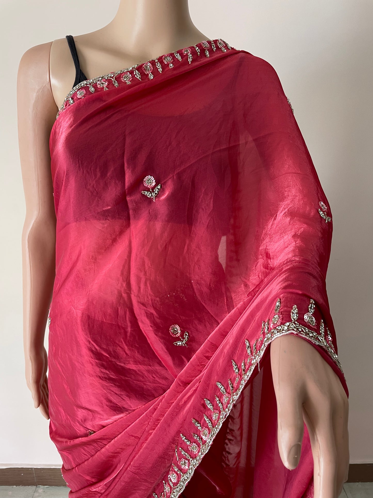 Diamond Dust Party Wear Saree