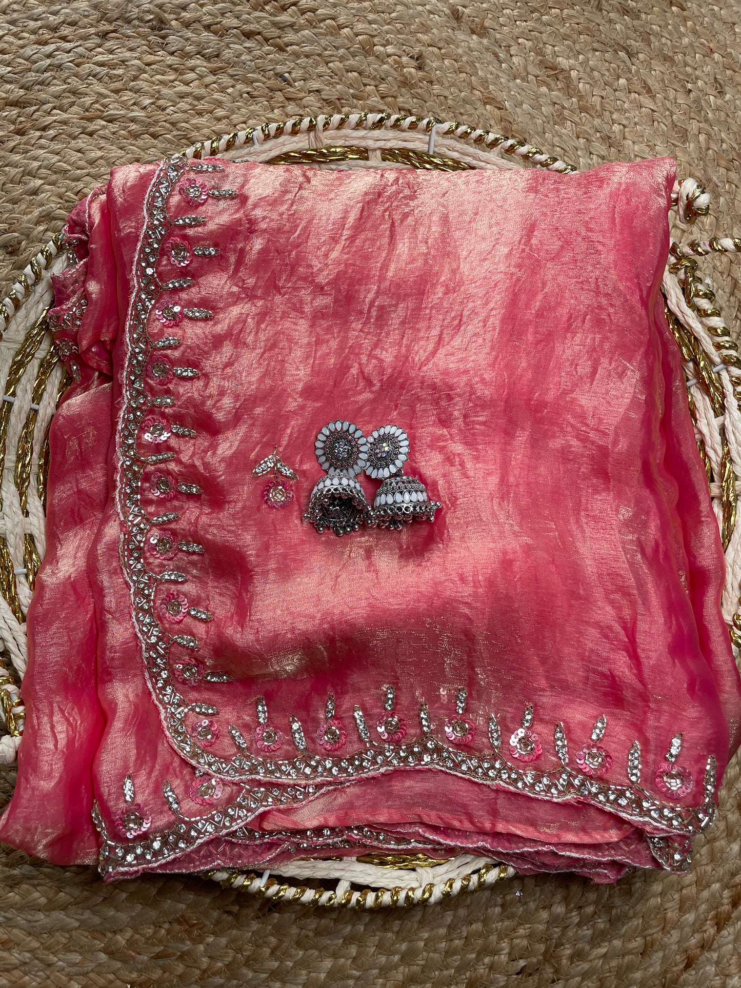 Diamond Dust Party Wear Saree