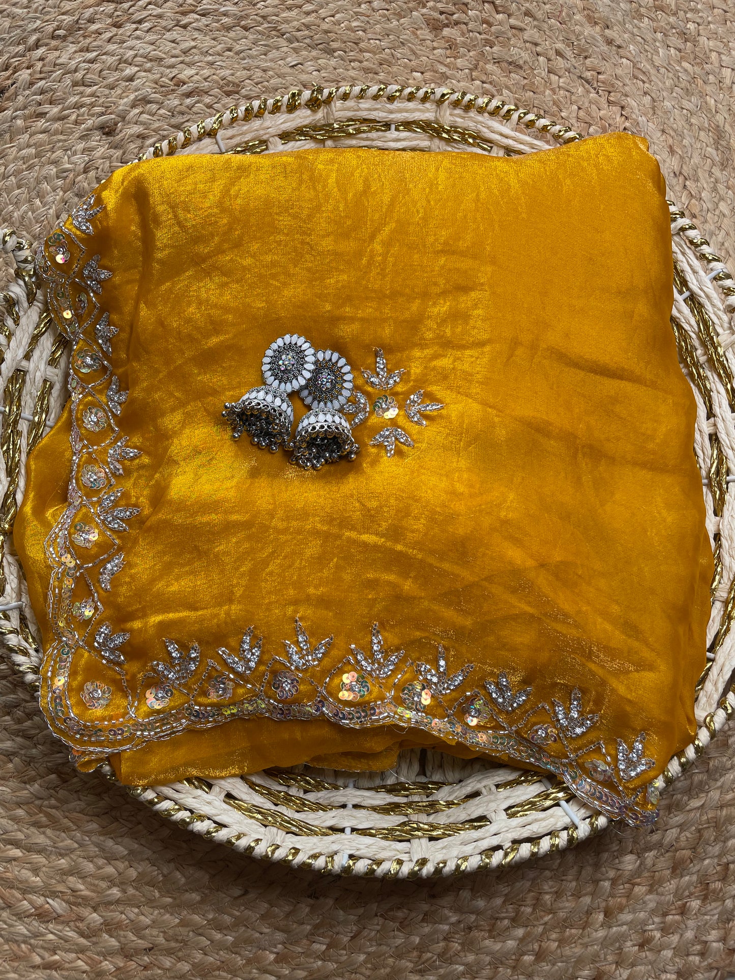 Diamond Dust Party Wear Saree