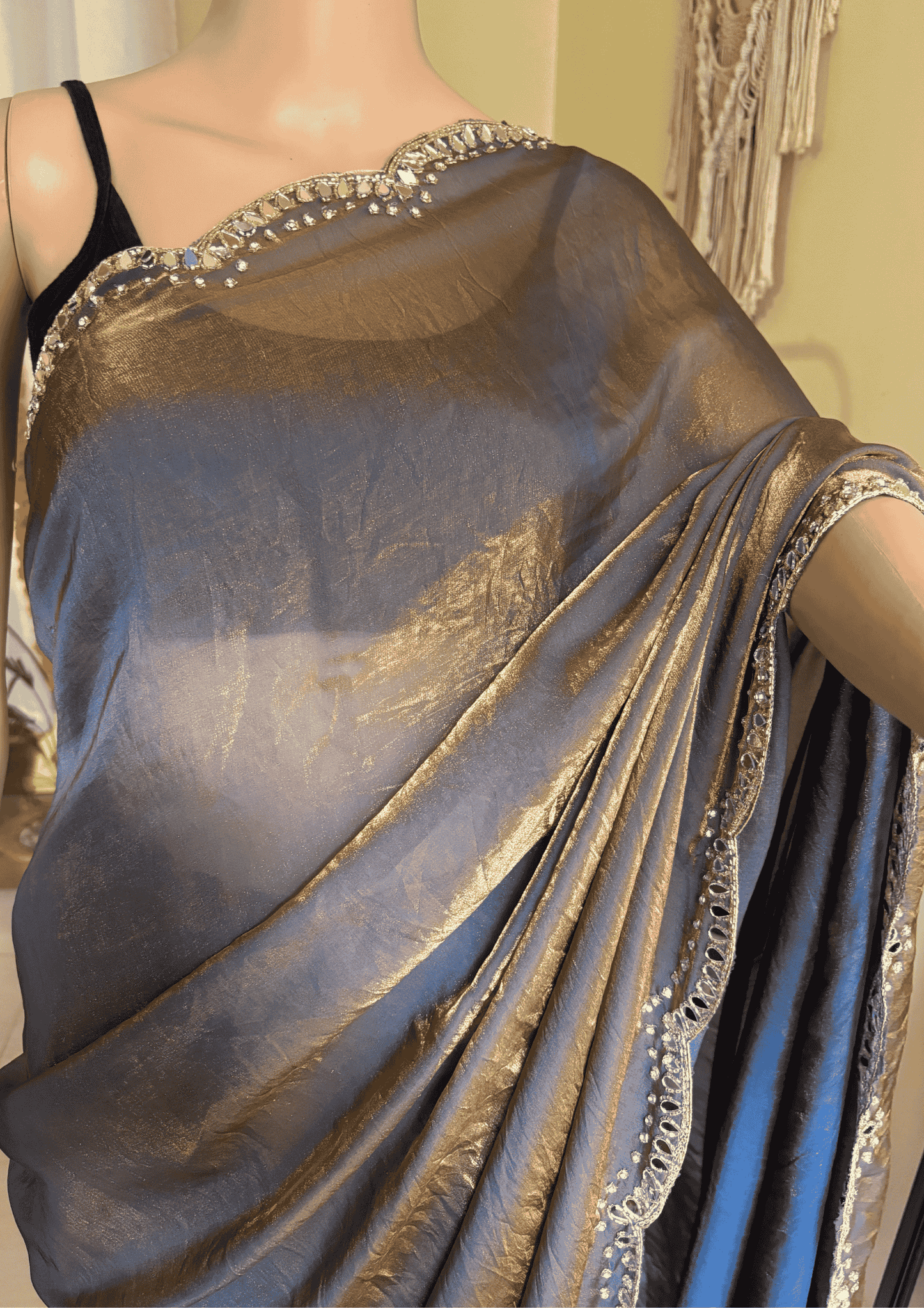 Bling Belle Party Wear Saree
