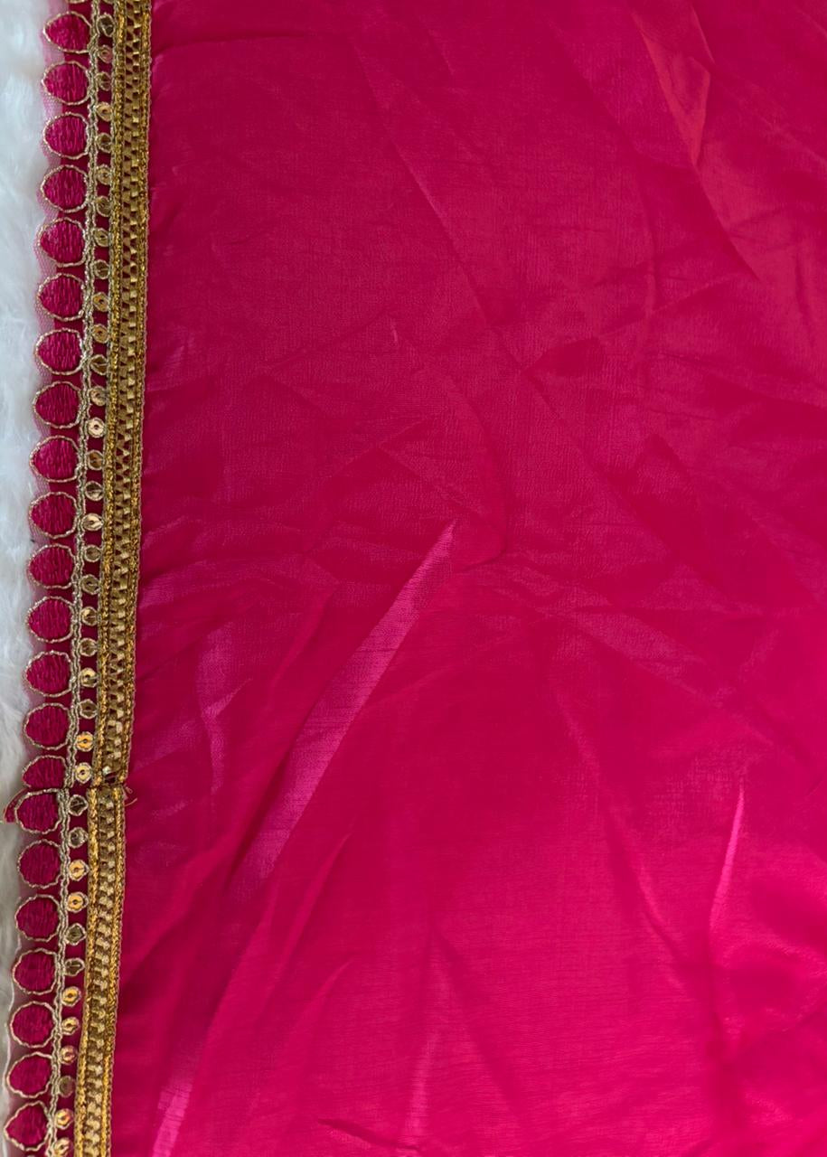 Neon Gulnaar Saree