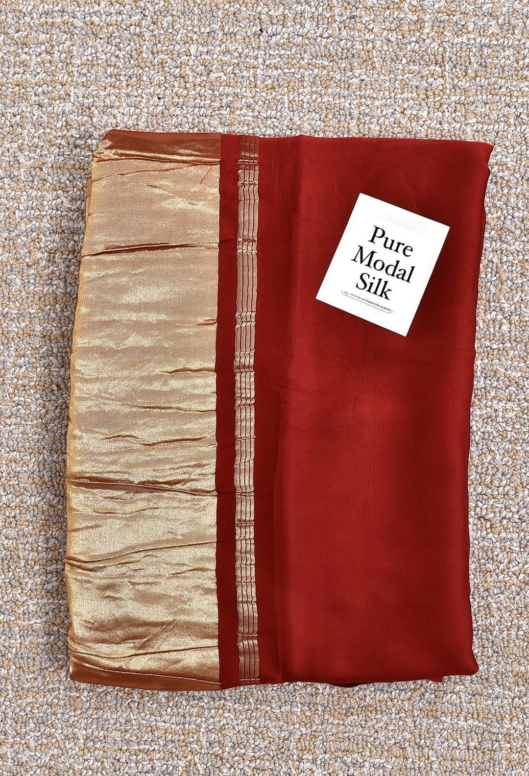 Kashish Lagdi Patta Pure Modal Silk Sarees