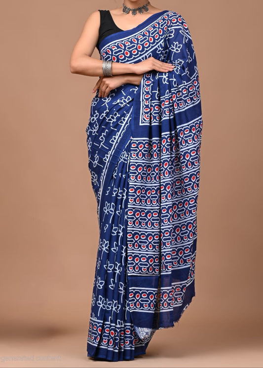 Weave Silk Mul Cotton Saree