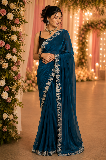 Luxe Heavy Handwork Saree