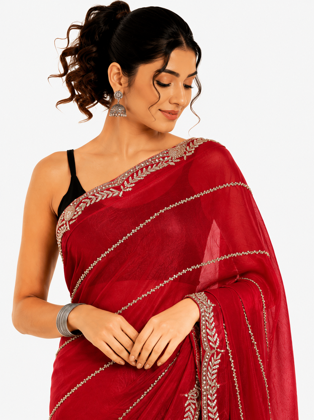 Glam & Shine Party Wear Saree