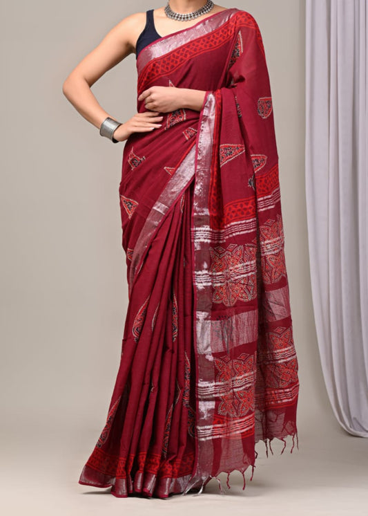 Kavita Linen Saree