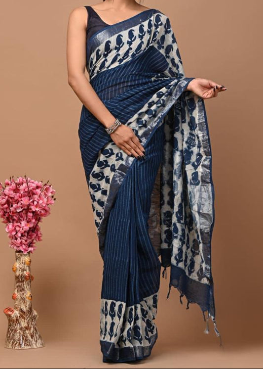 Neer Linen Saree