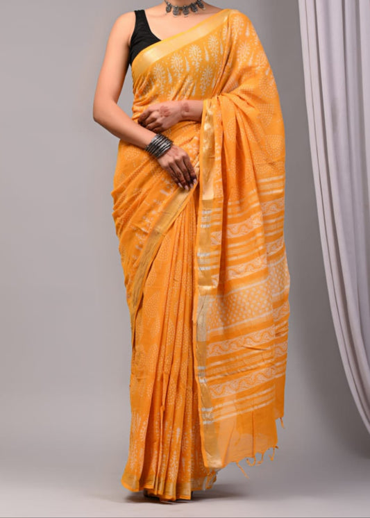 Ravya Linen Saree