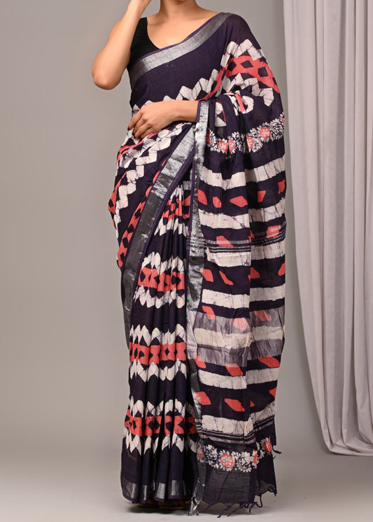 Niva Linen Saree
