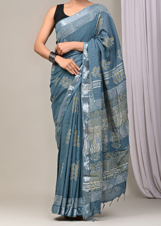 Taru Linen Saree