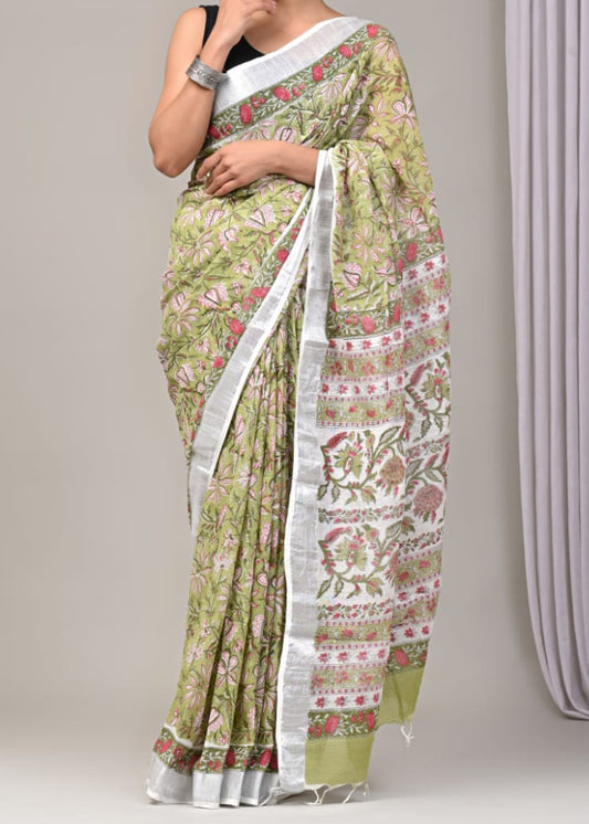 Sutana Linen Saree