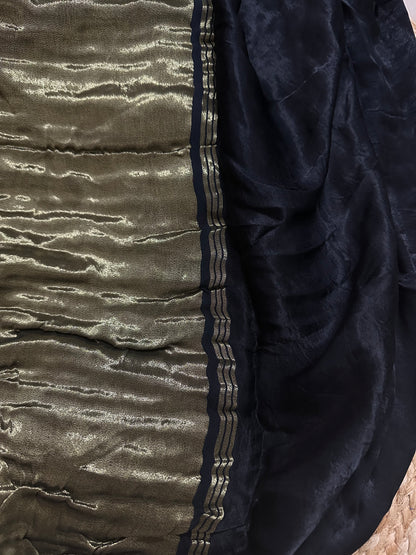 Kashish Lagdi Patta Pure Modal Silk Sarees