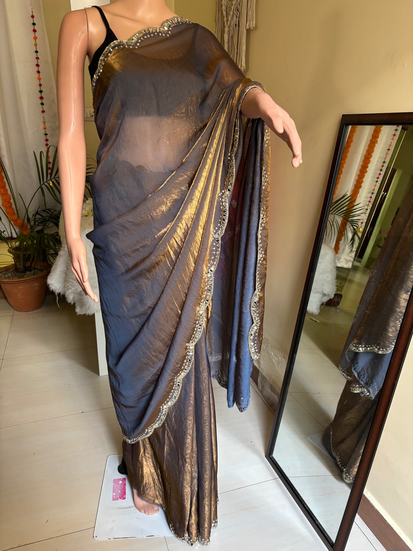 Bling Belle Party Wear Saree