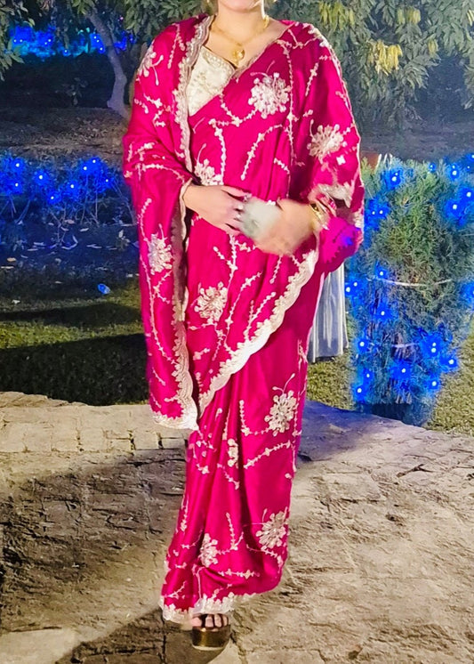 Mahira Embroidered Saree