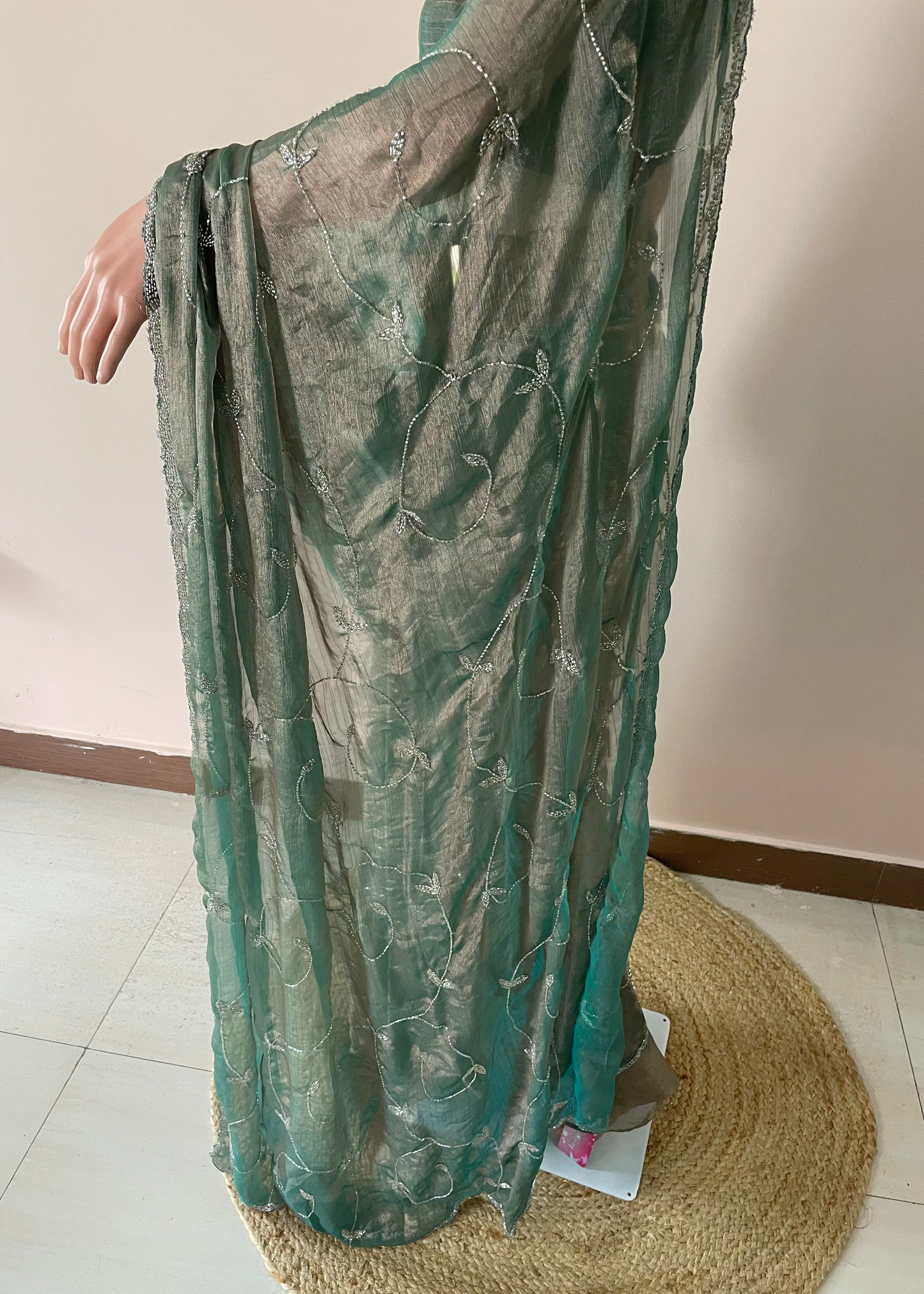 Floral Festive Glow Saree