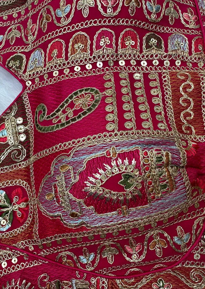 Heavy Embroidery Choli Blouse