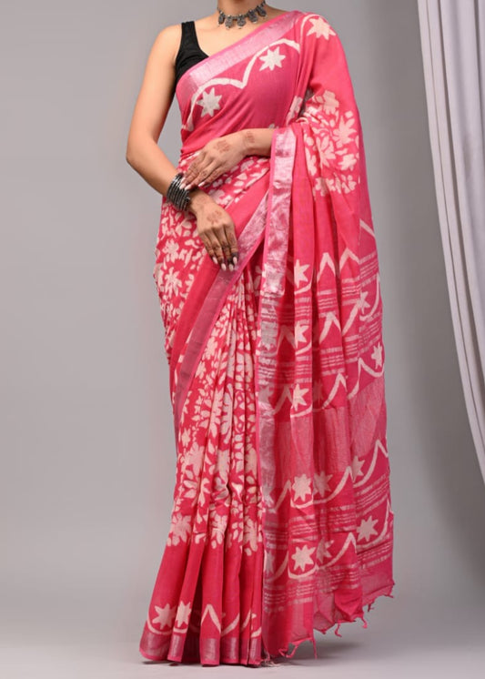 Tara Linen Saree